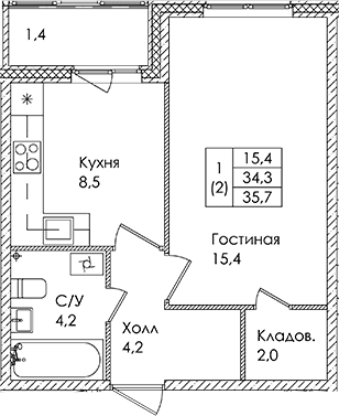 Планировка квартиры