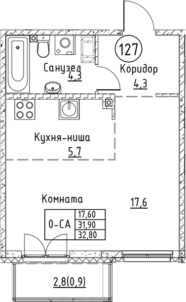 Планировка квартиры