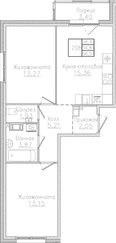 Планировка квартиры
