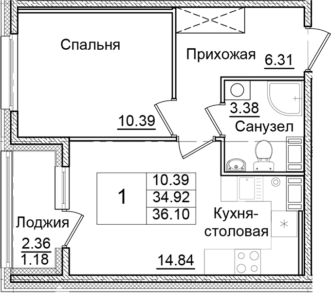 Планировка квартиры