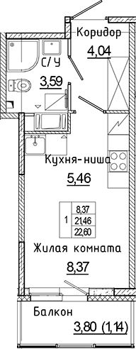 Планировка квартиры