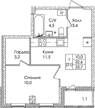 Планировка квартиры
