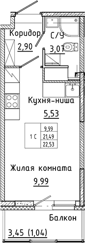 Планировка квартиры