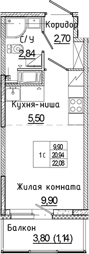 Планировка квартиры