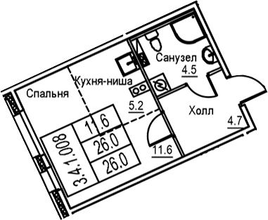 Планировка квартиры