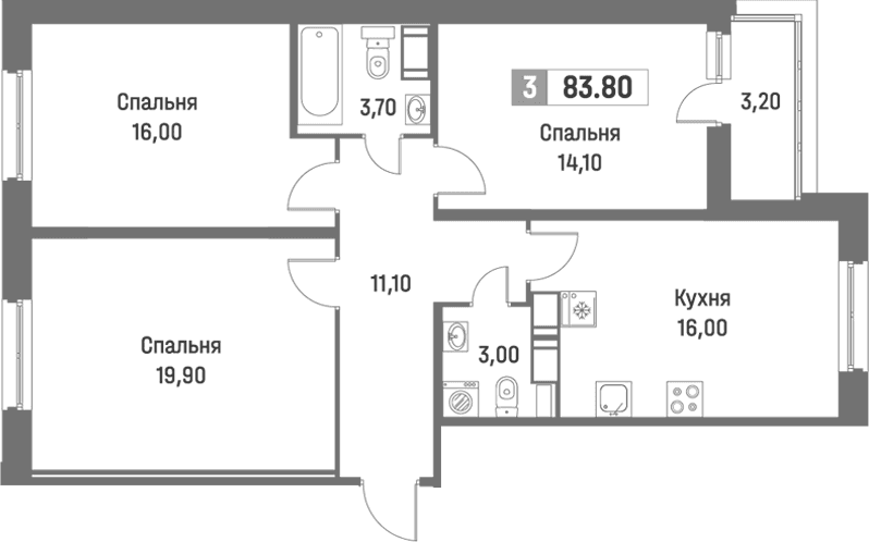 Планировка квартиры