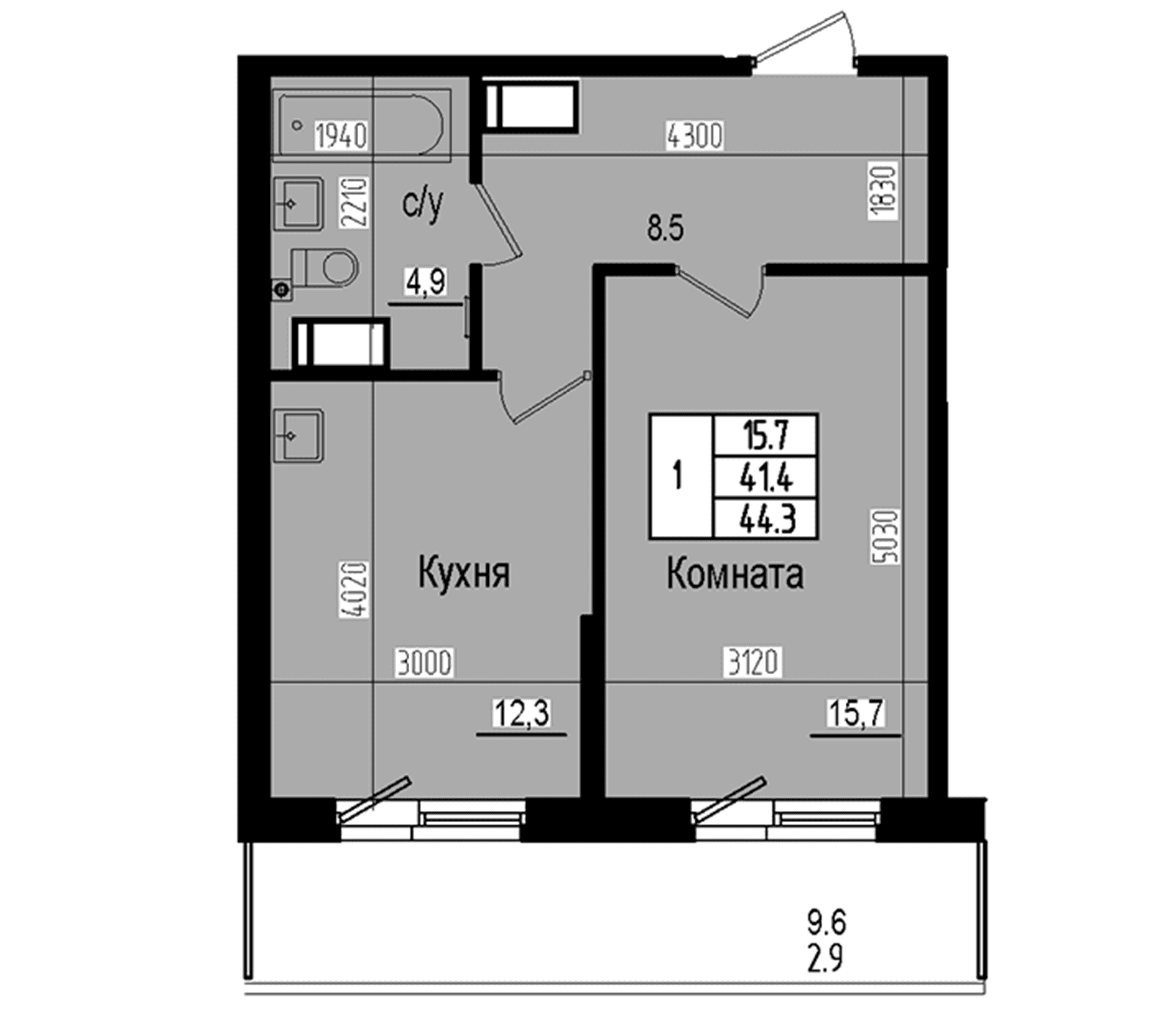 Планировка квартиры