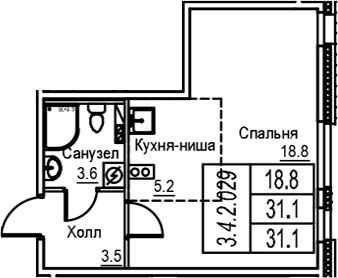 Планировка квартиры