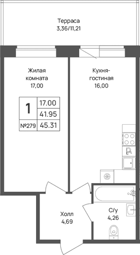 Планировка квартиры