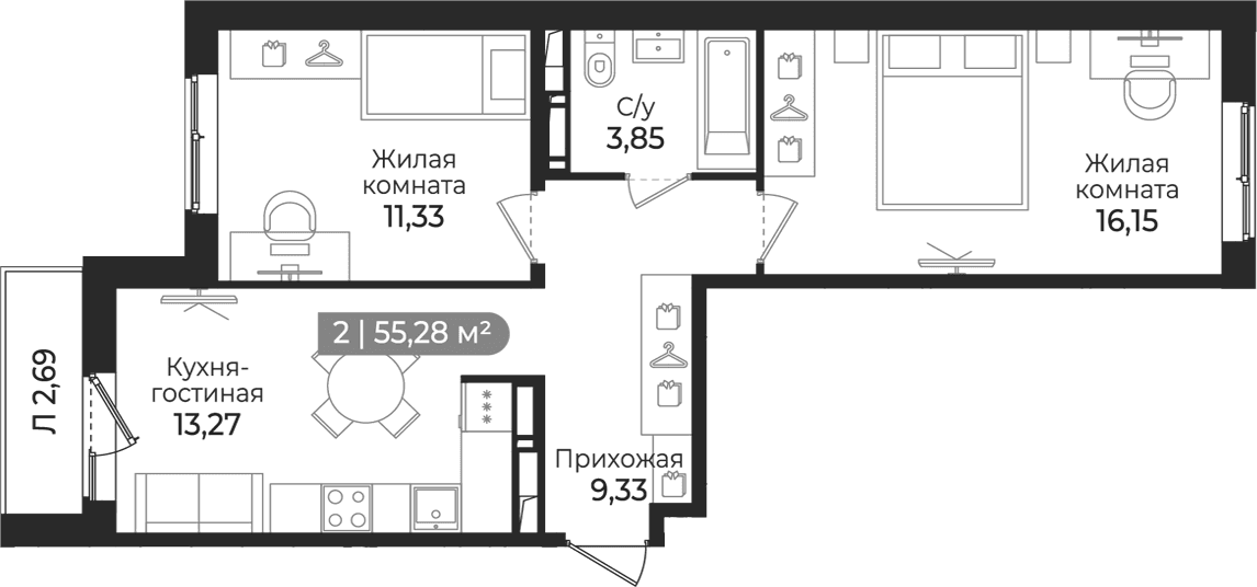 Планировка квартиры
