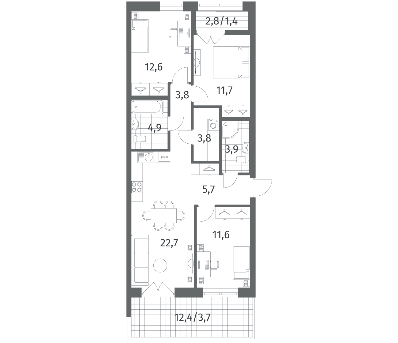 Планировка квартиры