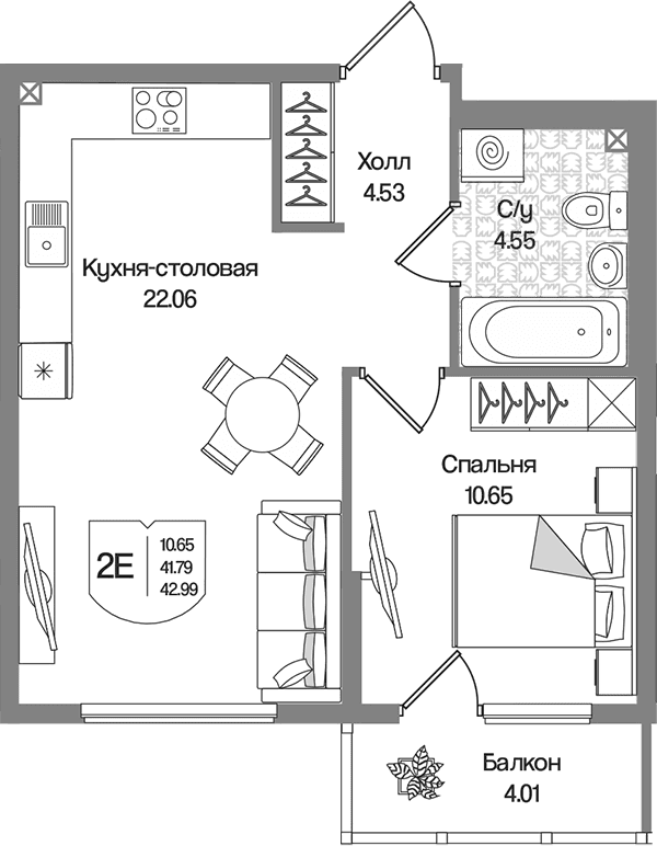 Планировка квартиры