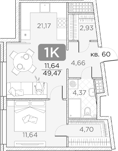 Планировка квартиры