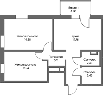 Планировка квартиры