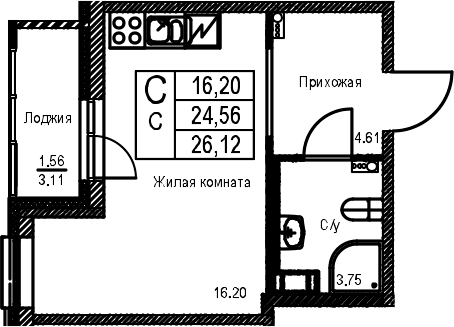 Планировка квартиры