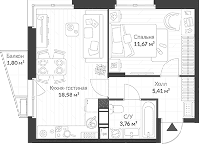 Планировка квартиры