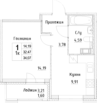 Планировка квартиры