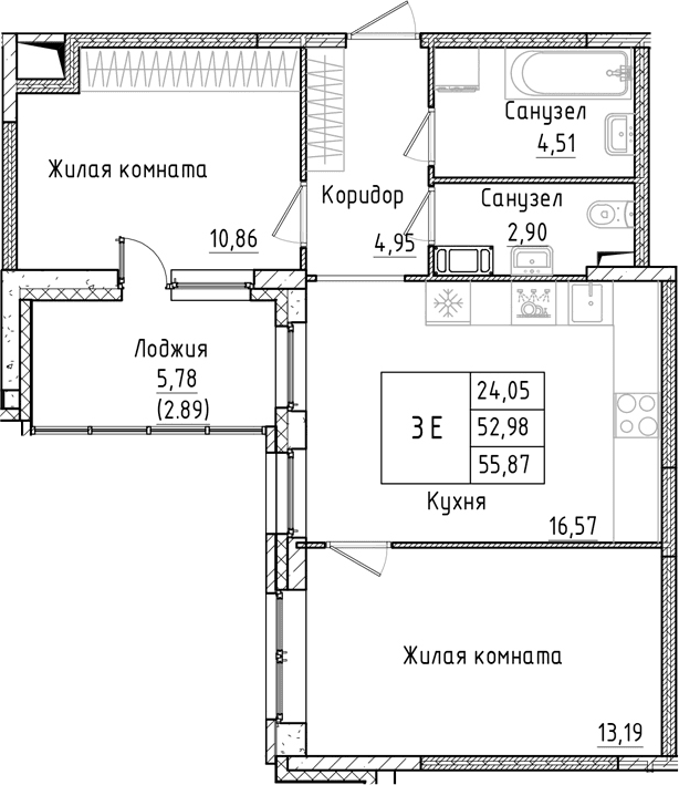 Планировка квартиры