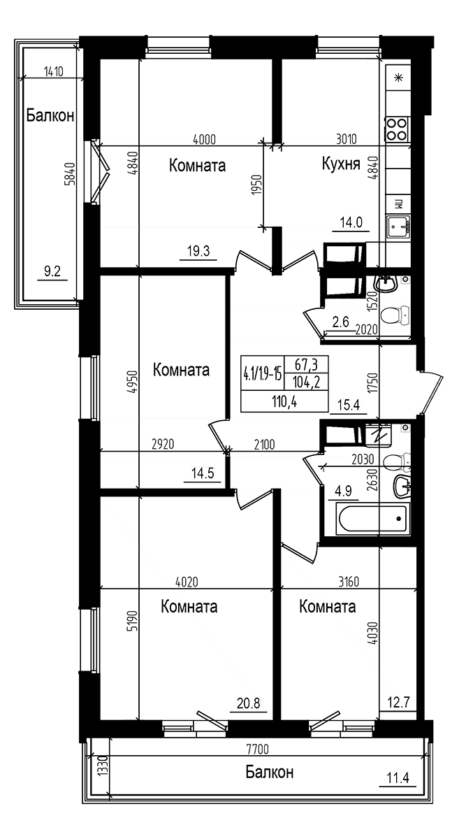 Планировка квартиры