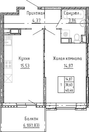 Планировка квартиры