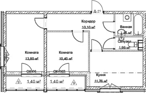 Планировка квартиры