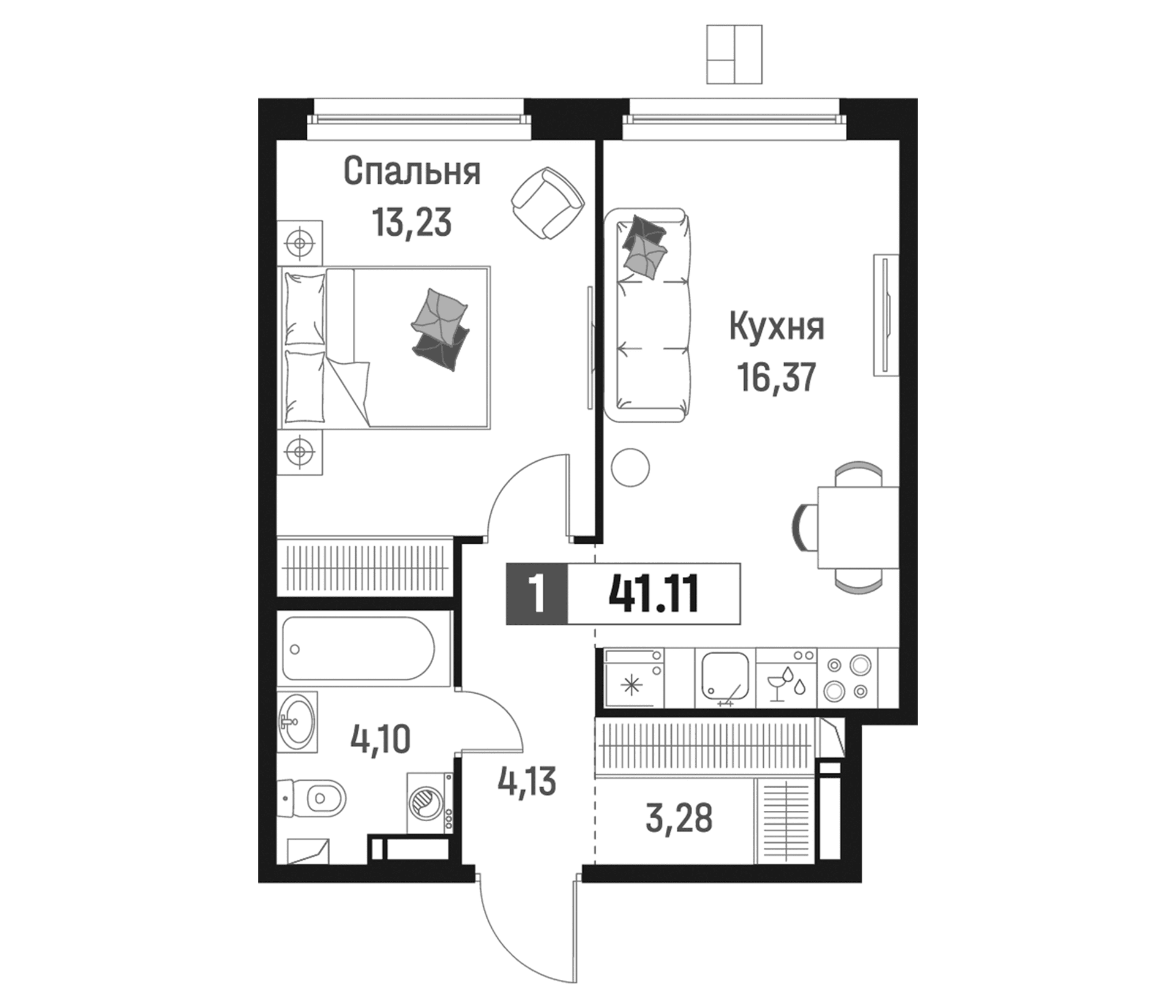 Планировка квартиры