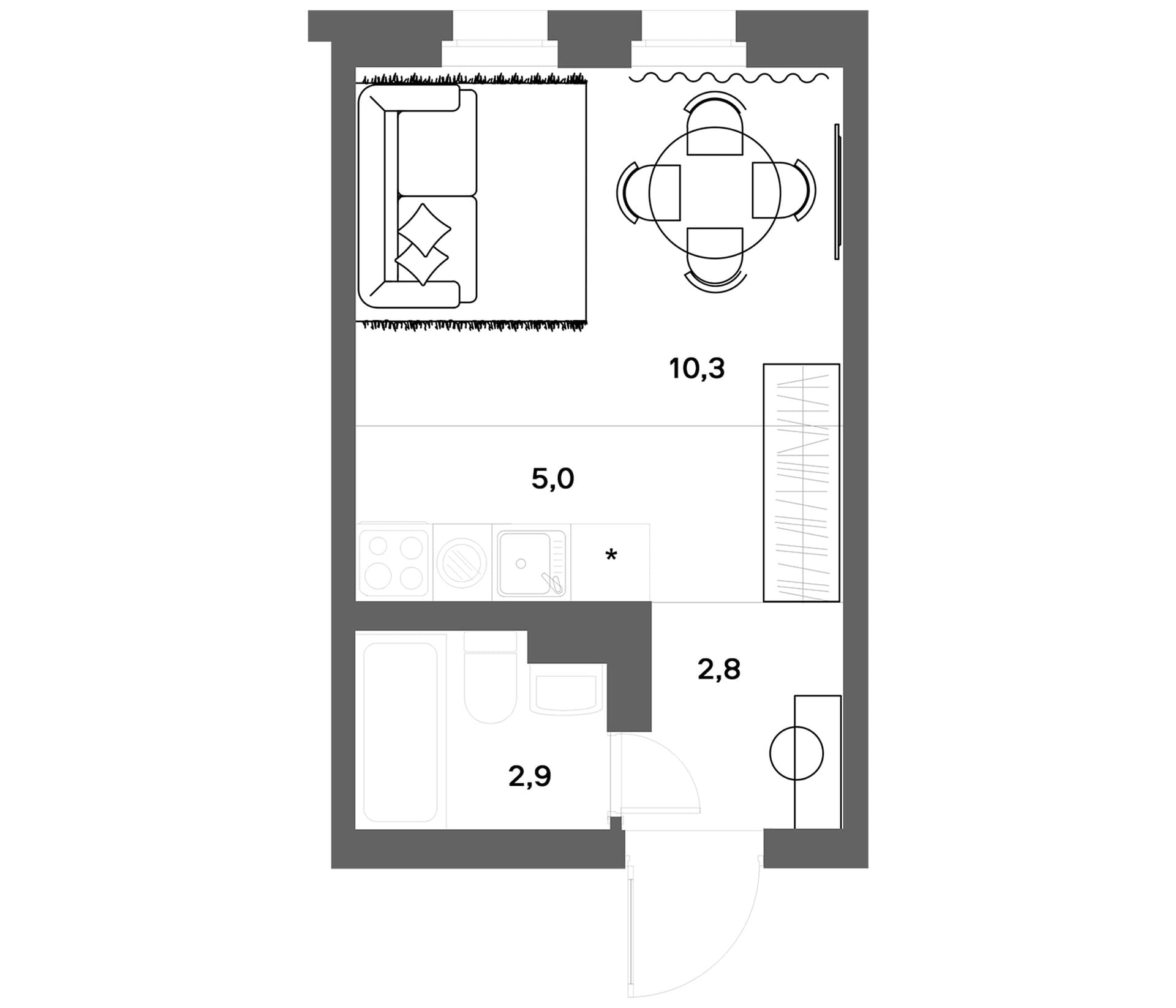 Планировка квартиры