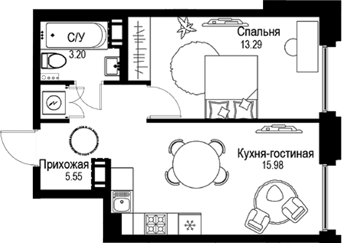 Планировка квартиры