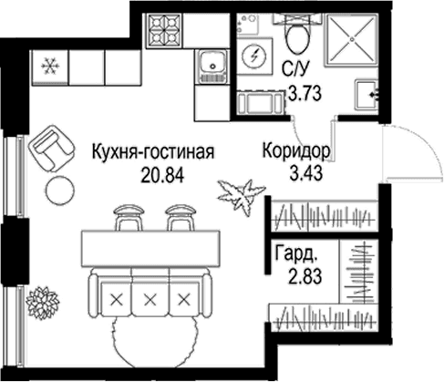 Планировка квартиры