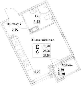 Планировка квартиры