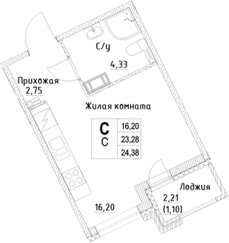 Планировка квартиры
