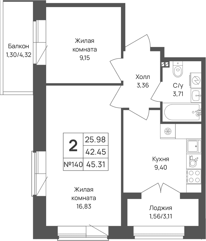 Планировка квартиры