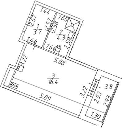 Планировка квартиры