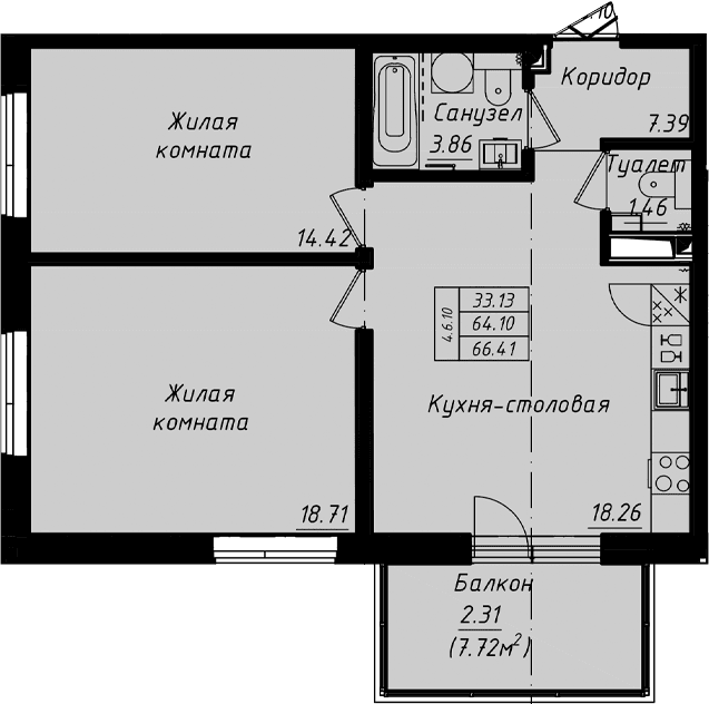 Планировка квартиры