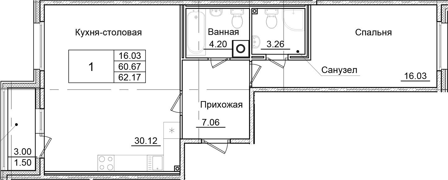 Планировка квартиры
