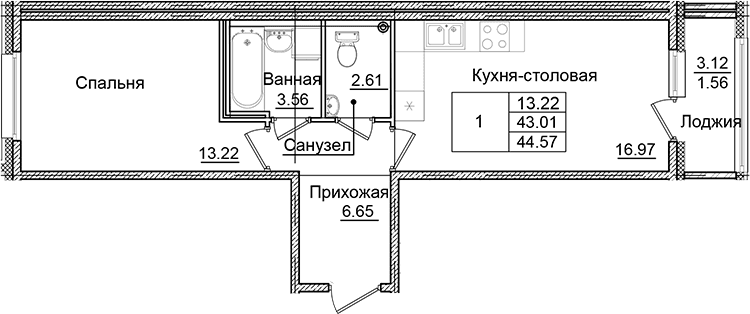 Планировка квартиры