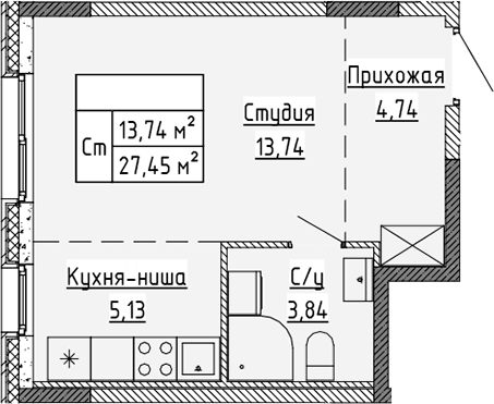 Планировка квартиры