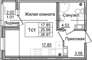 Планировка квартиры