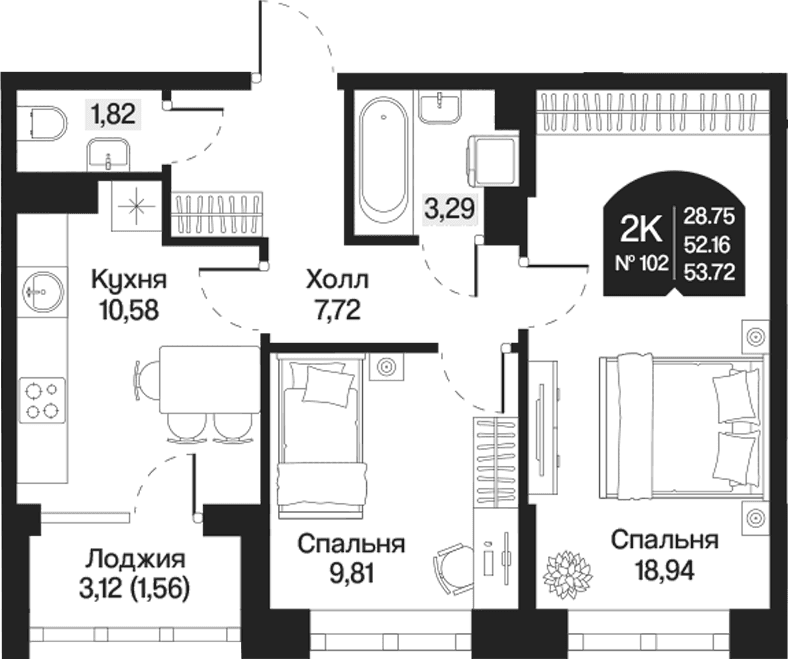Планировка квартиры