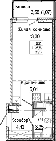 Планировка квартиры