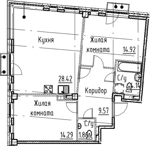 Планировка квартиры