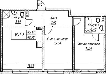 Планировка квартиры
