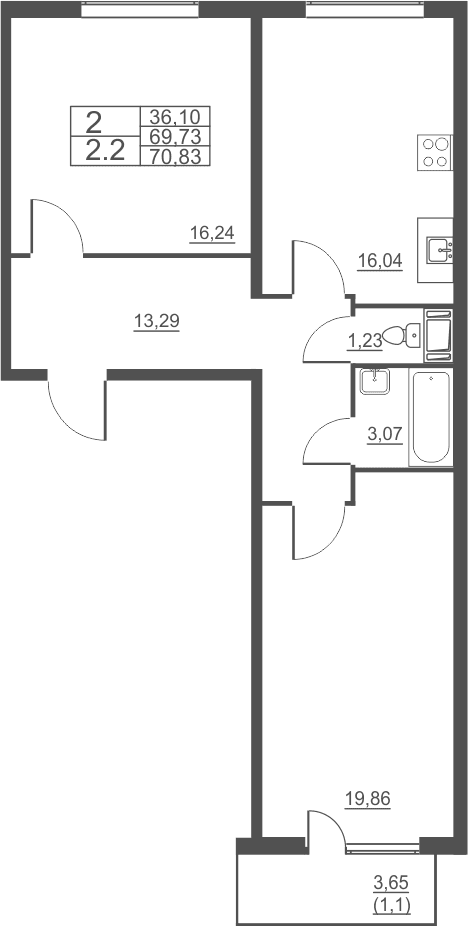Планировка квартиры