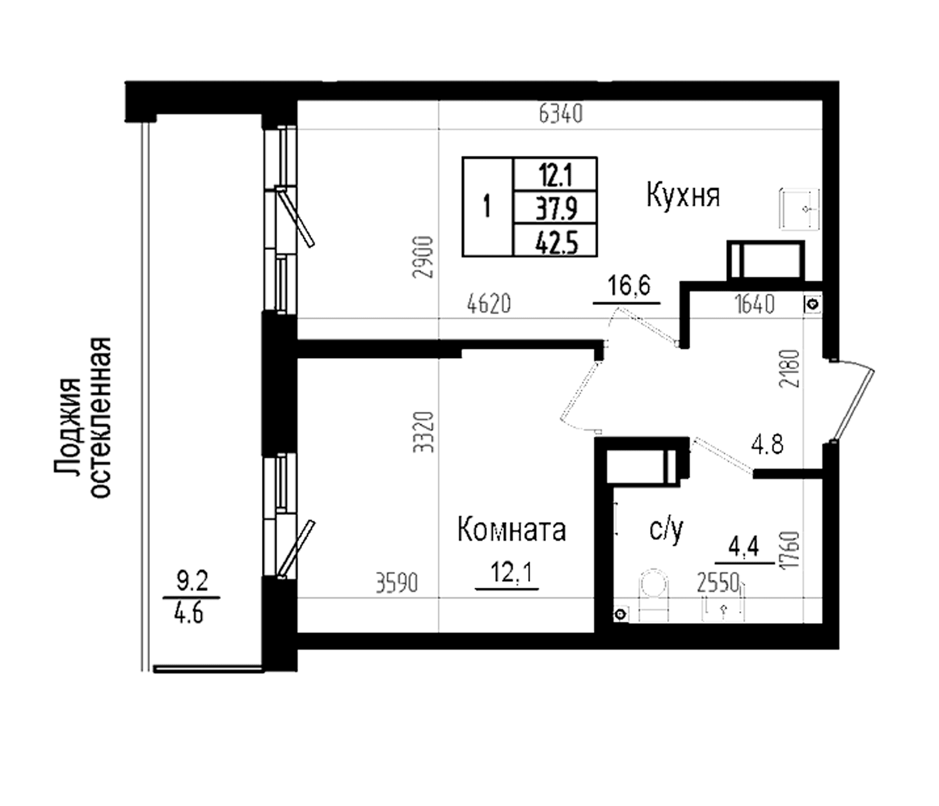 Планировка квартиры