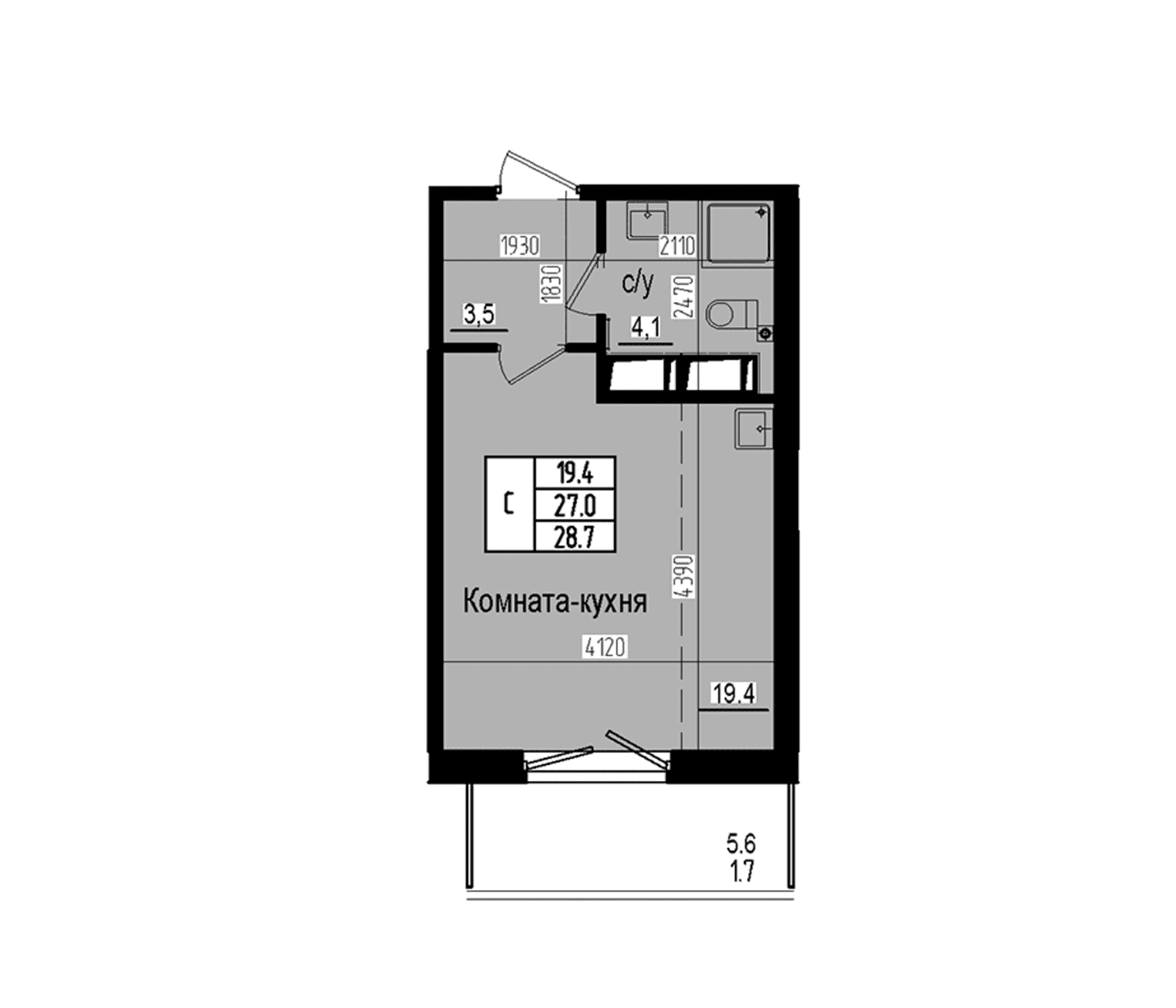 Планировка квартиры