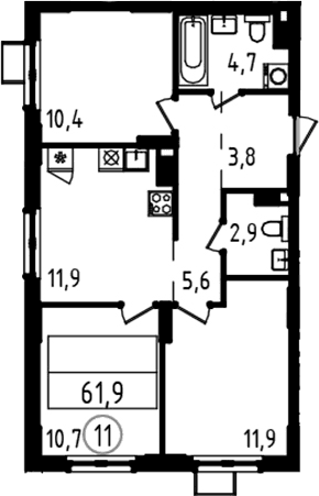 Планировка квартиры