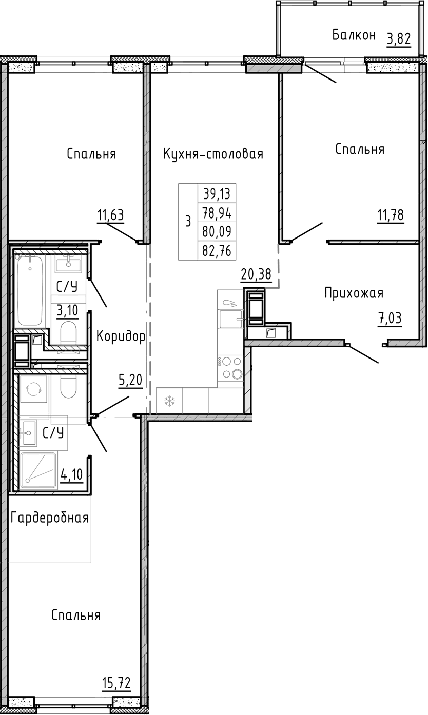 Планировка квартиры