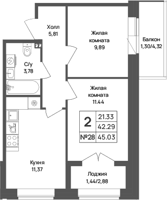 Планировка квартиры
