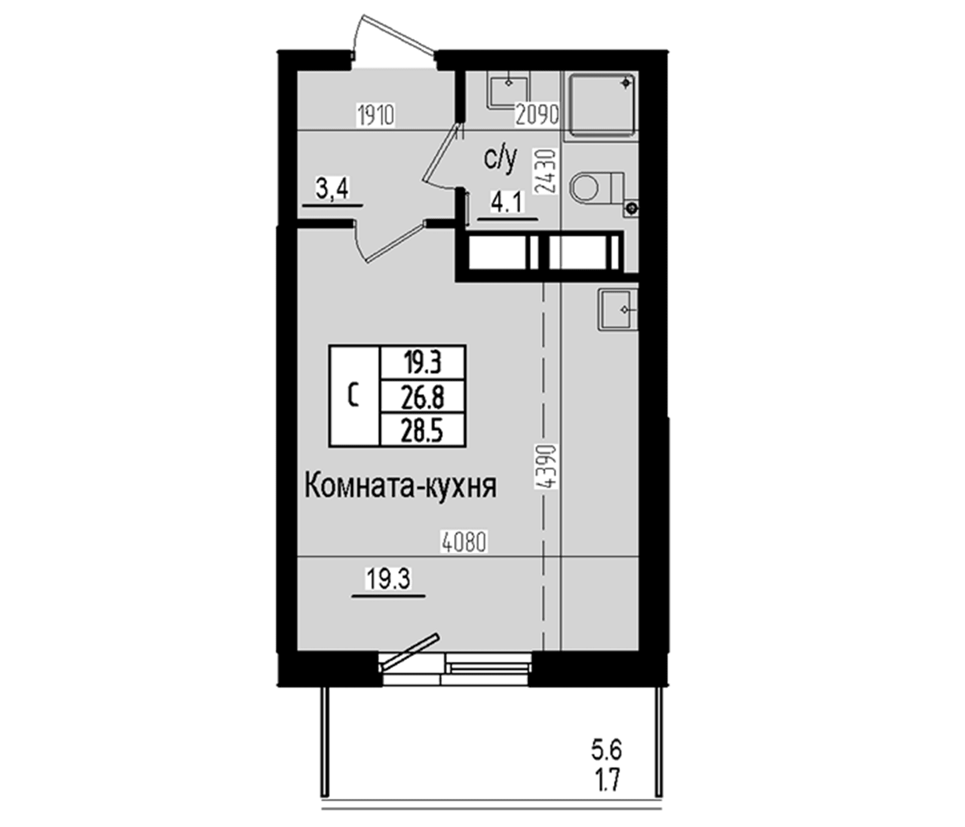 Планировка квартиры