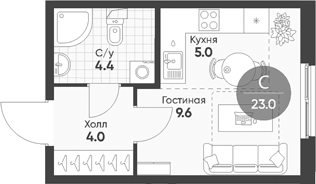 Планировка квартиры
